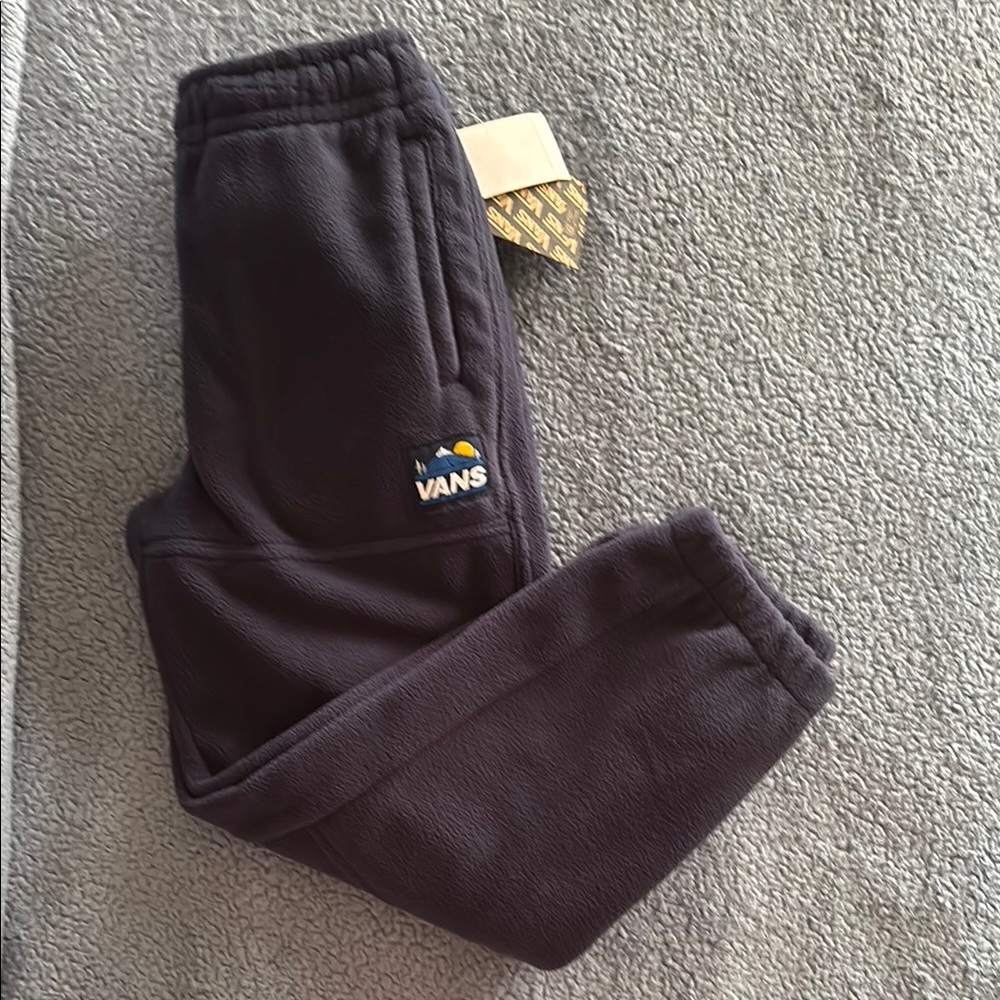 Vans Kids Blue Fleece Bottoms